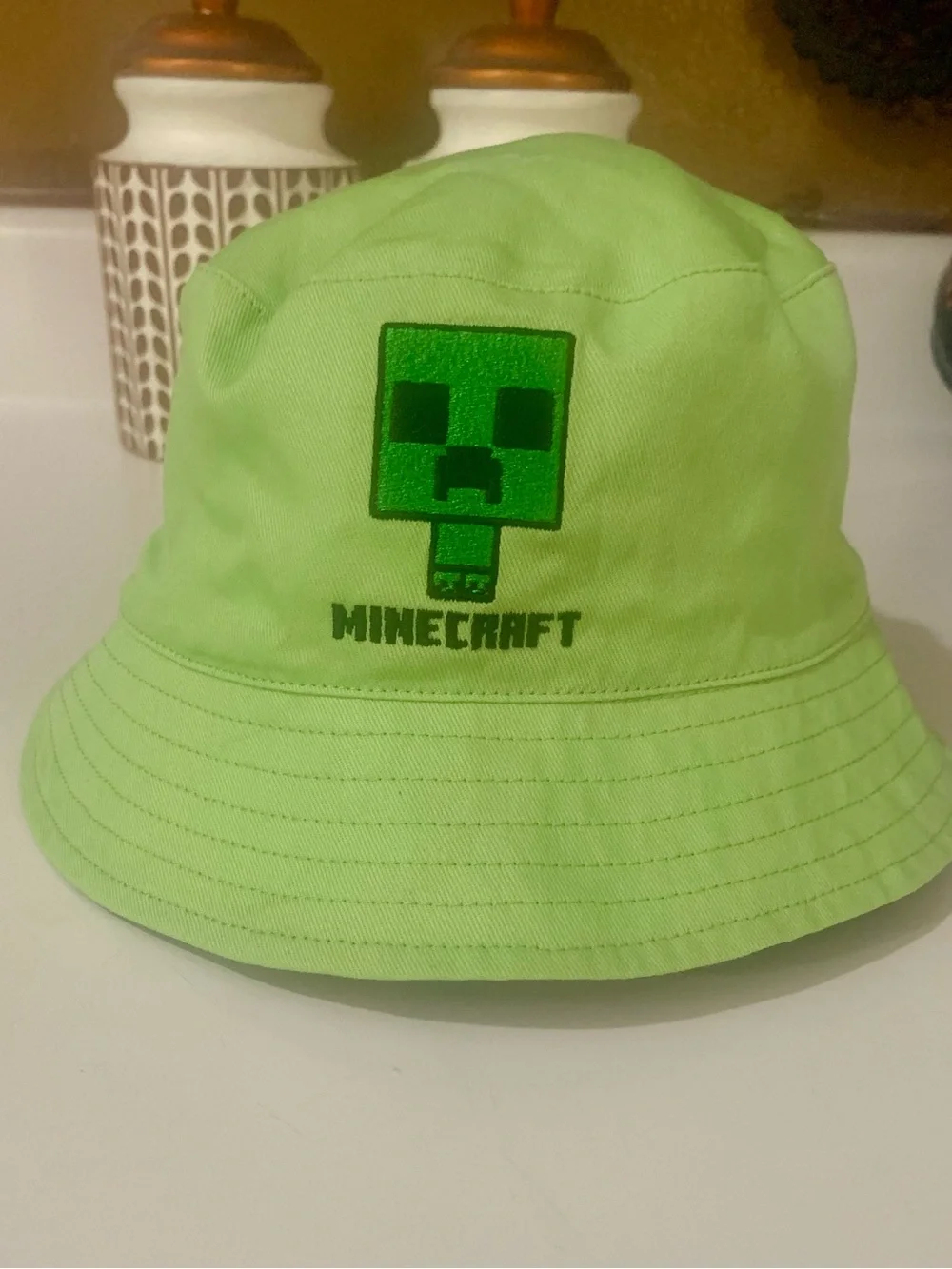 Youth Minecraft Reversible Bucket Hat NWOT 3 for $15